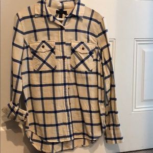 J. Crew Flannel Plaid Shirt New with Tags